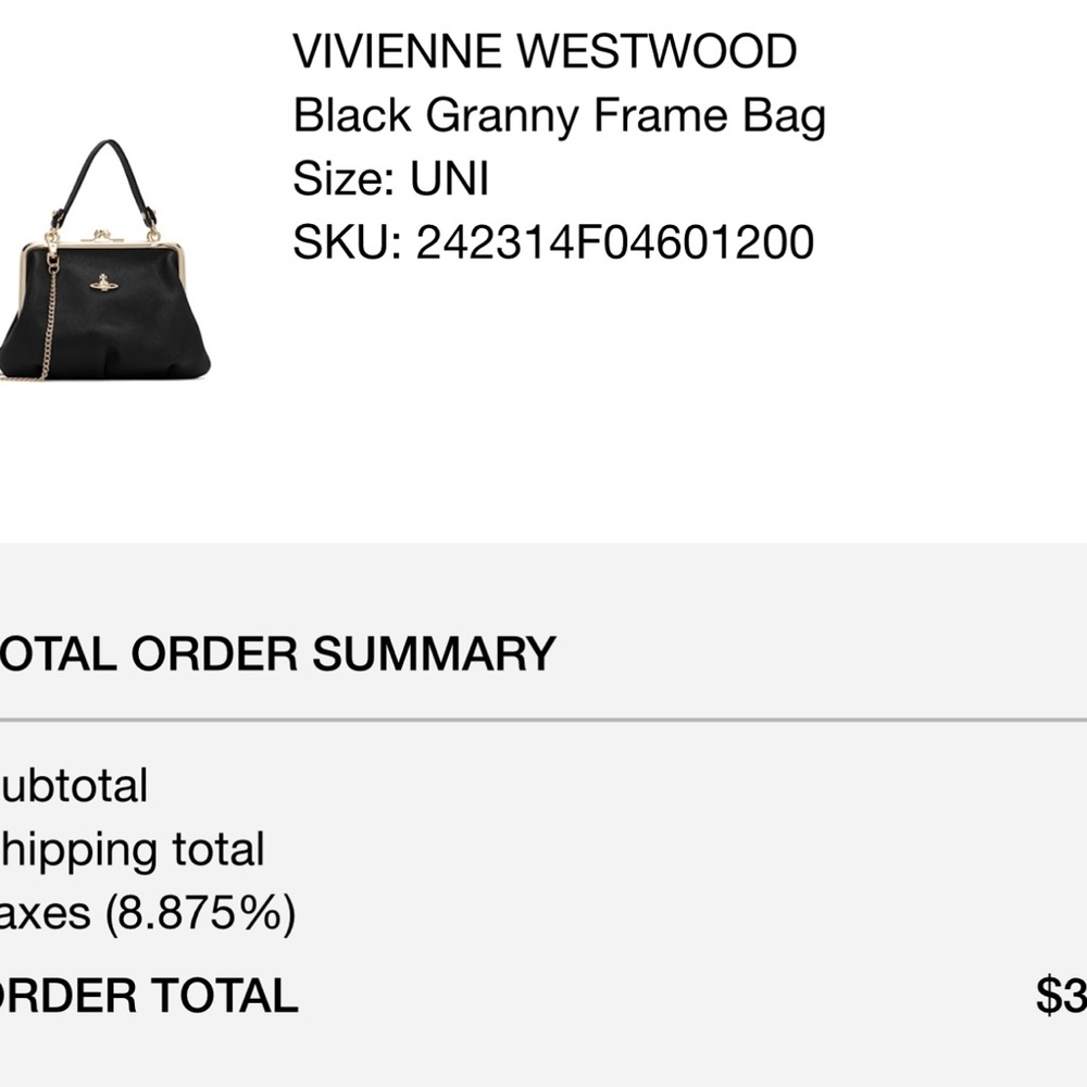 Vivienne Westwood Granny Frame Purse